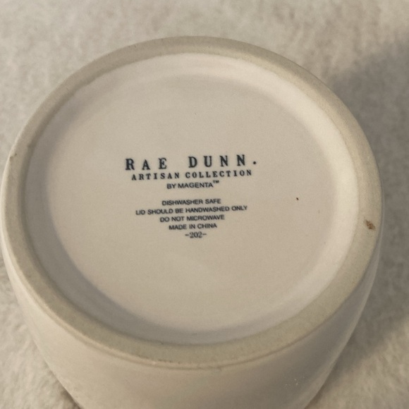 Rae Dunn XOXO Watercolor Hearts Baby Cellar - Picture 6 of 9